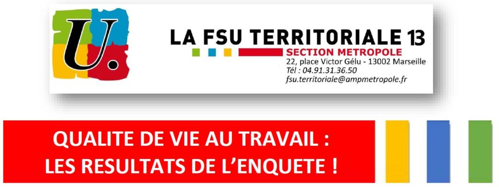 Qualité de vie au travail: les résultats de l&rsquo;enquête