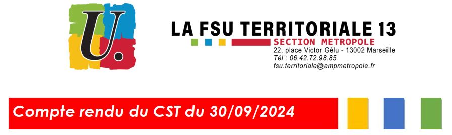 Comité Social Territorial du 30/09/2024