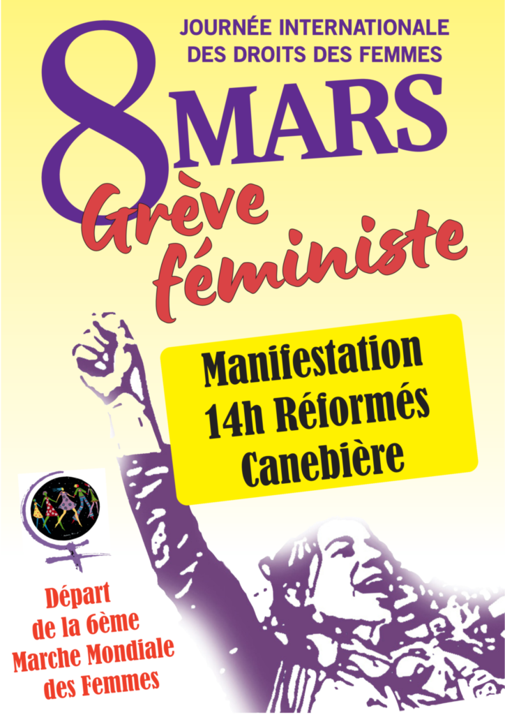 8 mars – Journée internationale des droits des femmes !